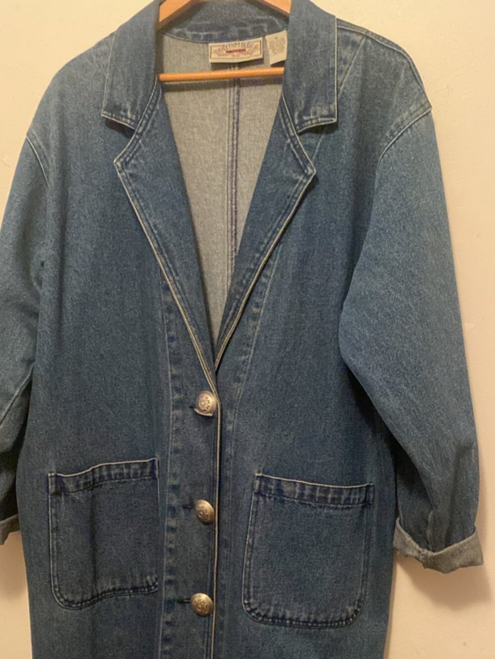 Denim Duster Coat